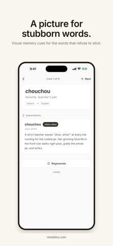MindDory: Vocabulary & Grammar Screenshot 8 of 9