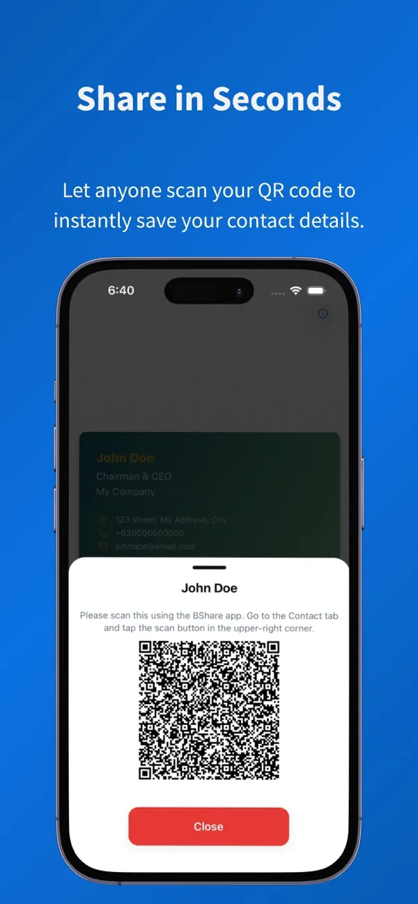 Screenshot #3 pour BCNest:Digital Business Card