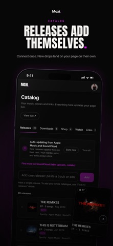 Moxi screenshot