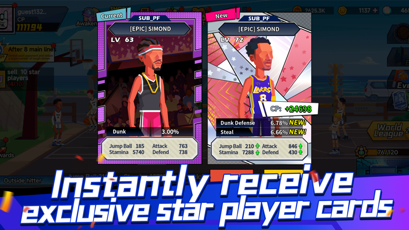Basketball Duel: Online 1V1 official gameplay screenshot 6