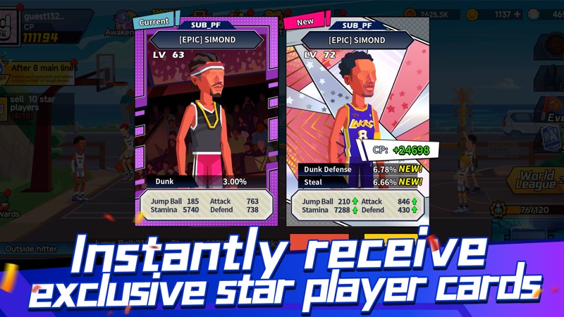 Basketball Duel: Online 1V1 screenshot 3