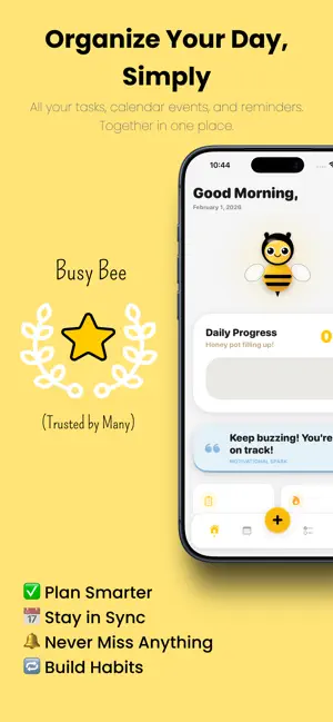 Busy Bee: To Do List & Planner screenshot 1