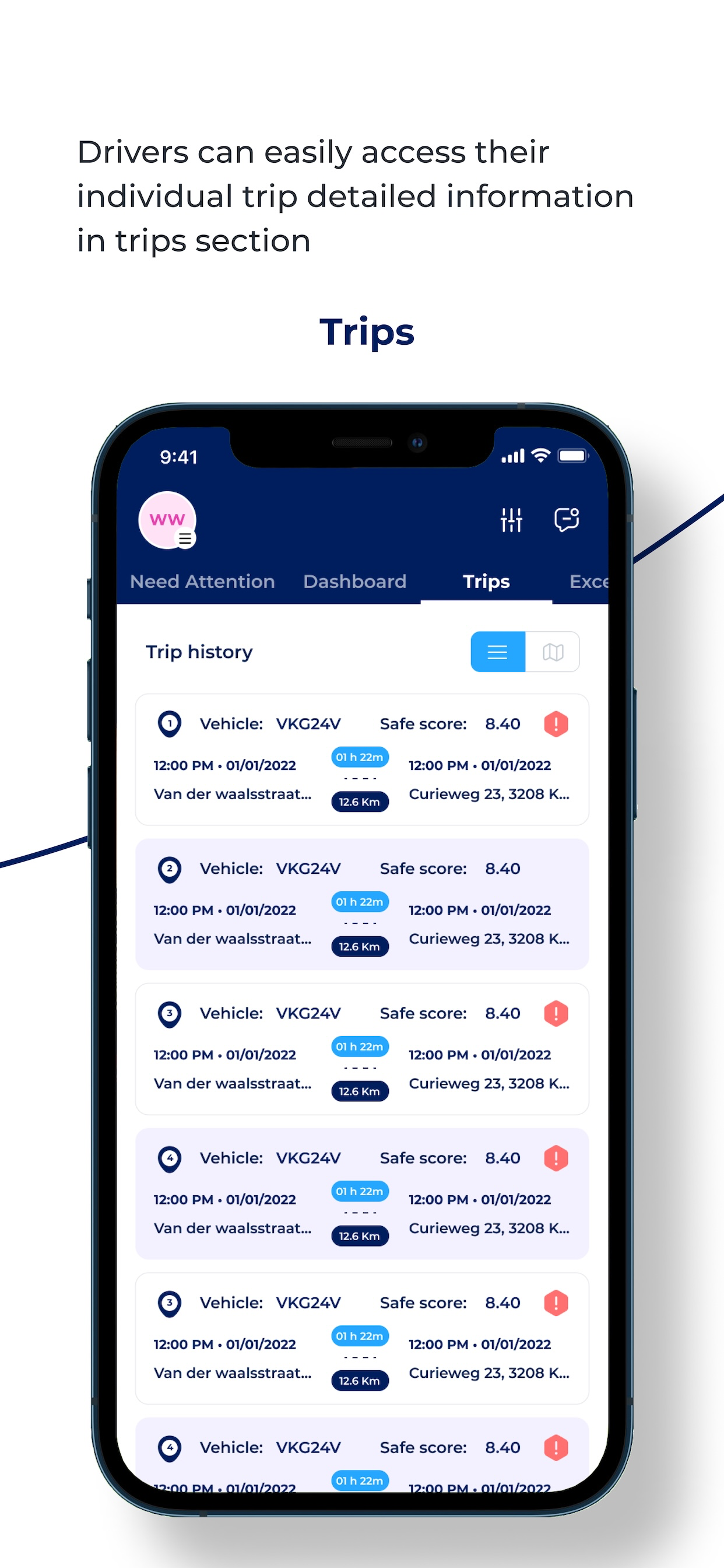 MooveDriver screenshot 3