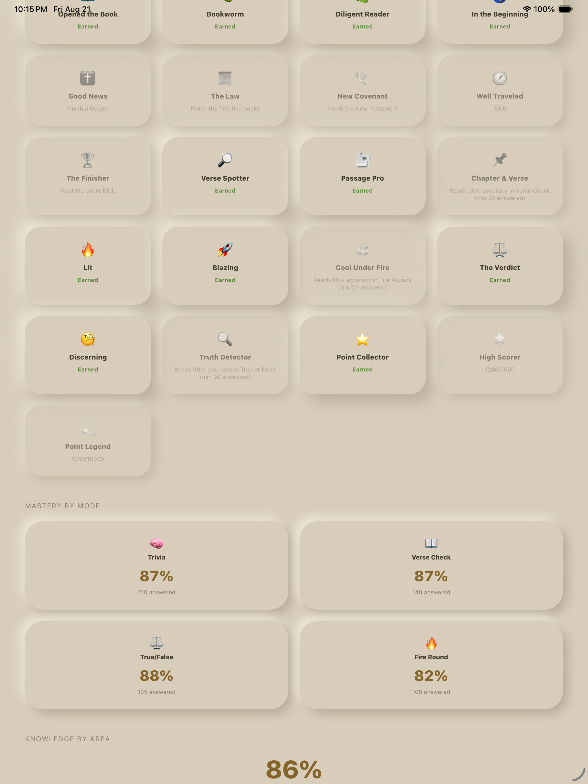 Scripture IQ: Bible + Quiz screenshot 10