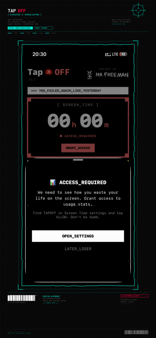 TapOFF - Digital Detox Screenshot 3 of 3