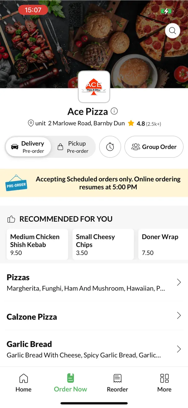 Screenshot #2 pour Ace Pizza.