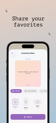 Caelis: Daily Affirmations screenshot