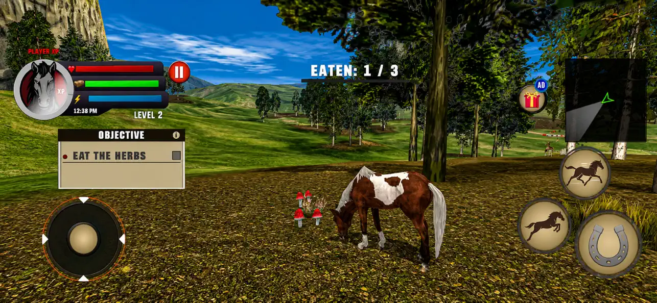 Screenshot #3 pour Vie de chevaux sauvages Alpha