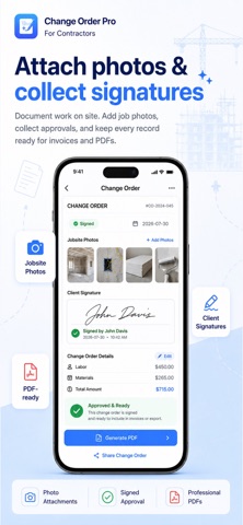 Change Order Pro Contractor Screenshot 3 of 6
