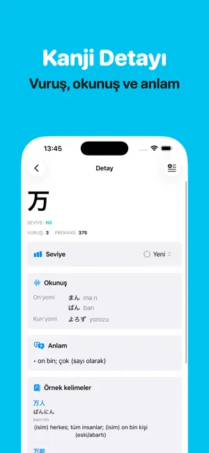 Nihongo: Japonca Öğren & JLPT screenshot 4