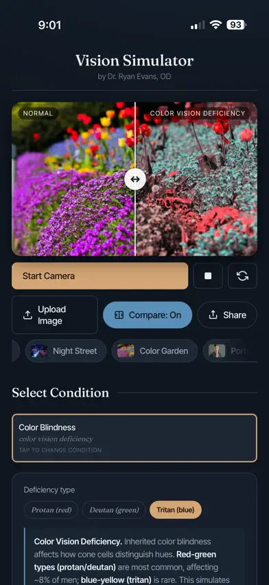 Vision Simulator by Dr. Evans screenshot 1