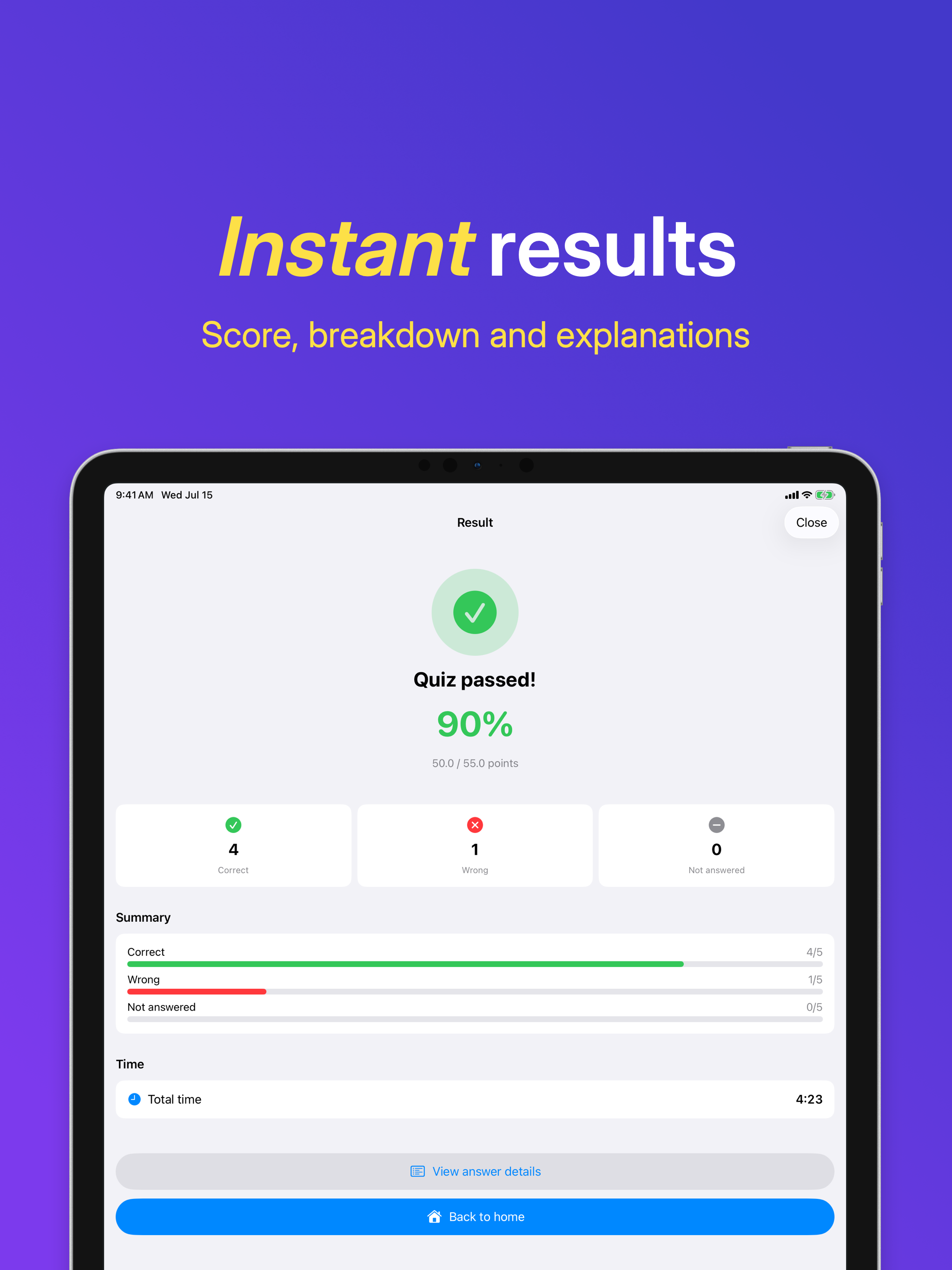 Prova: Quiz & Test Maker screenshot 6