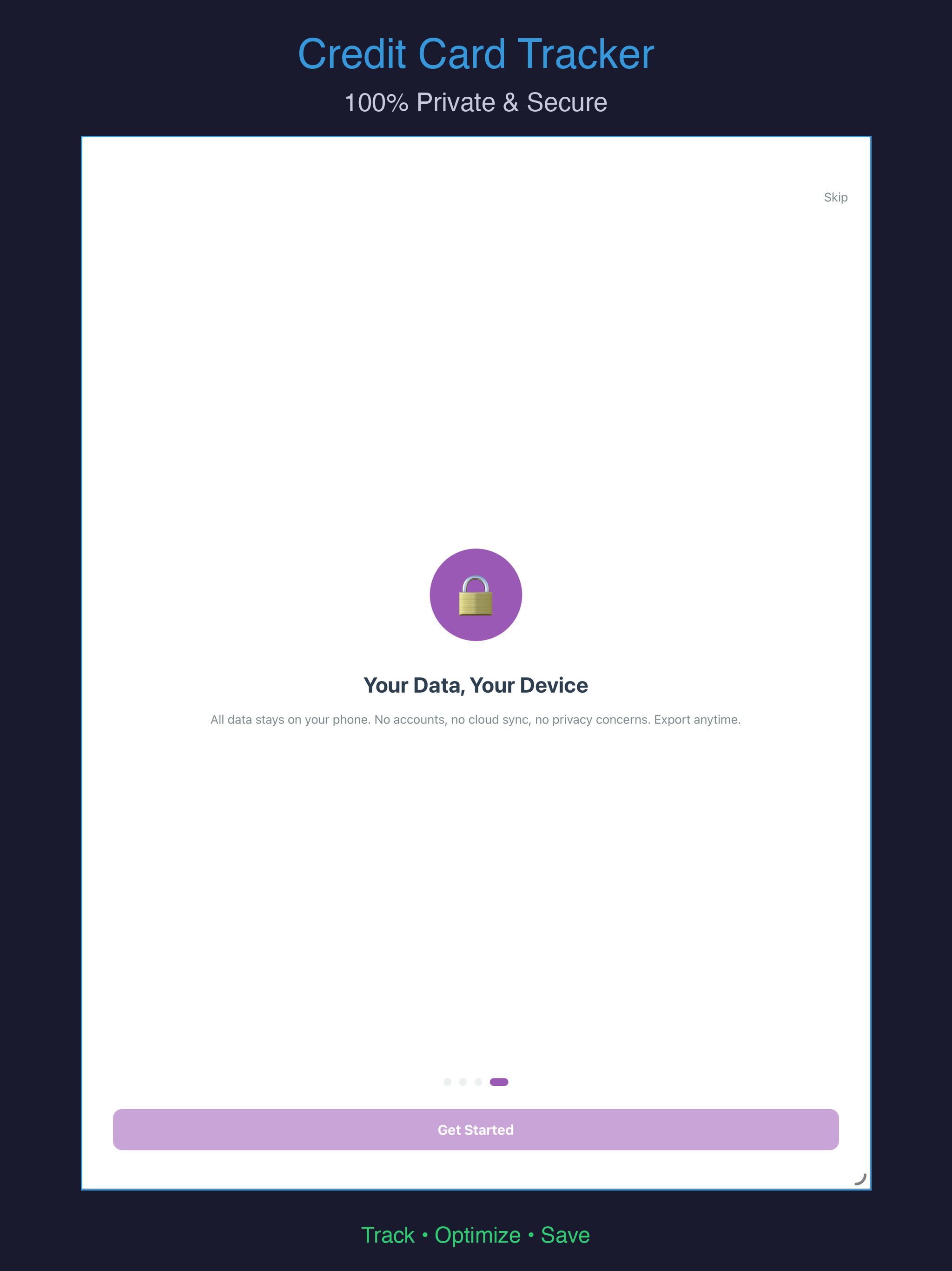 Credit Card Central screenshot 9