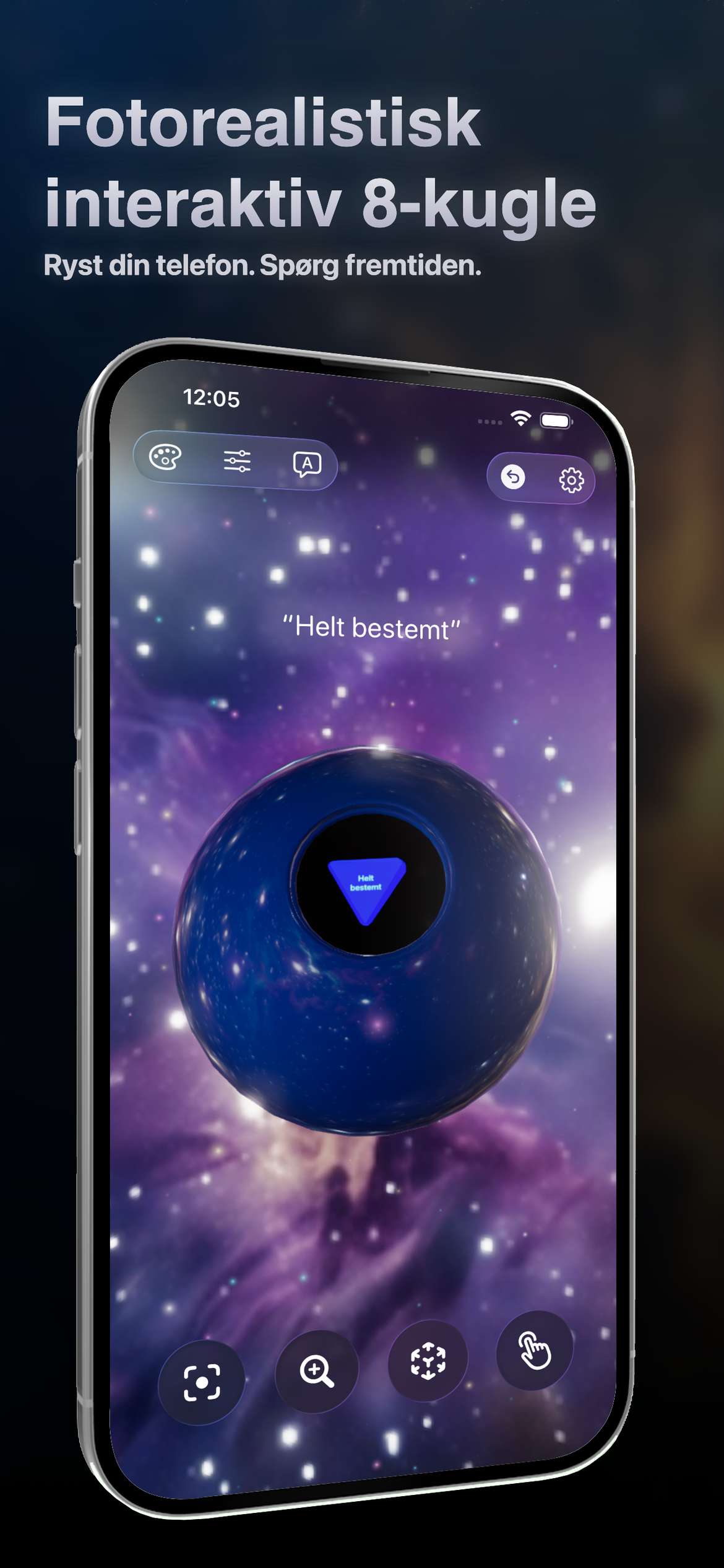 Magic 8 Ball app screenshot 1