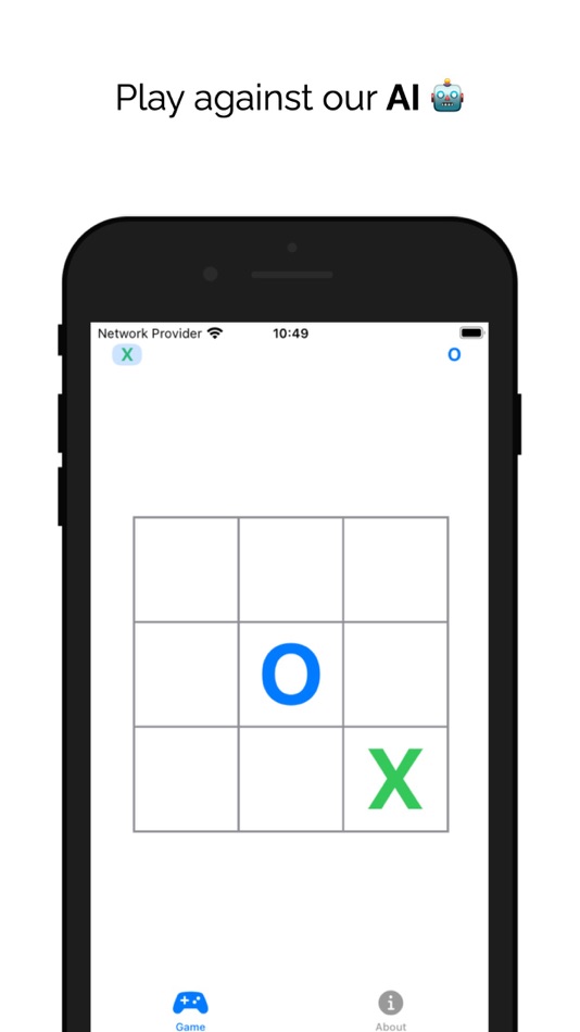 #2. Unbeatable TicTacToe (iOS) 由: Jerome Bertaux