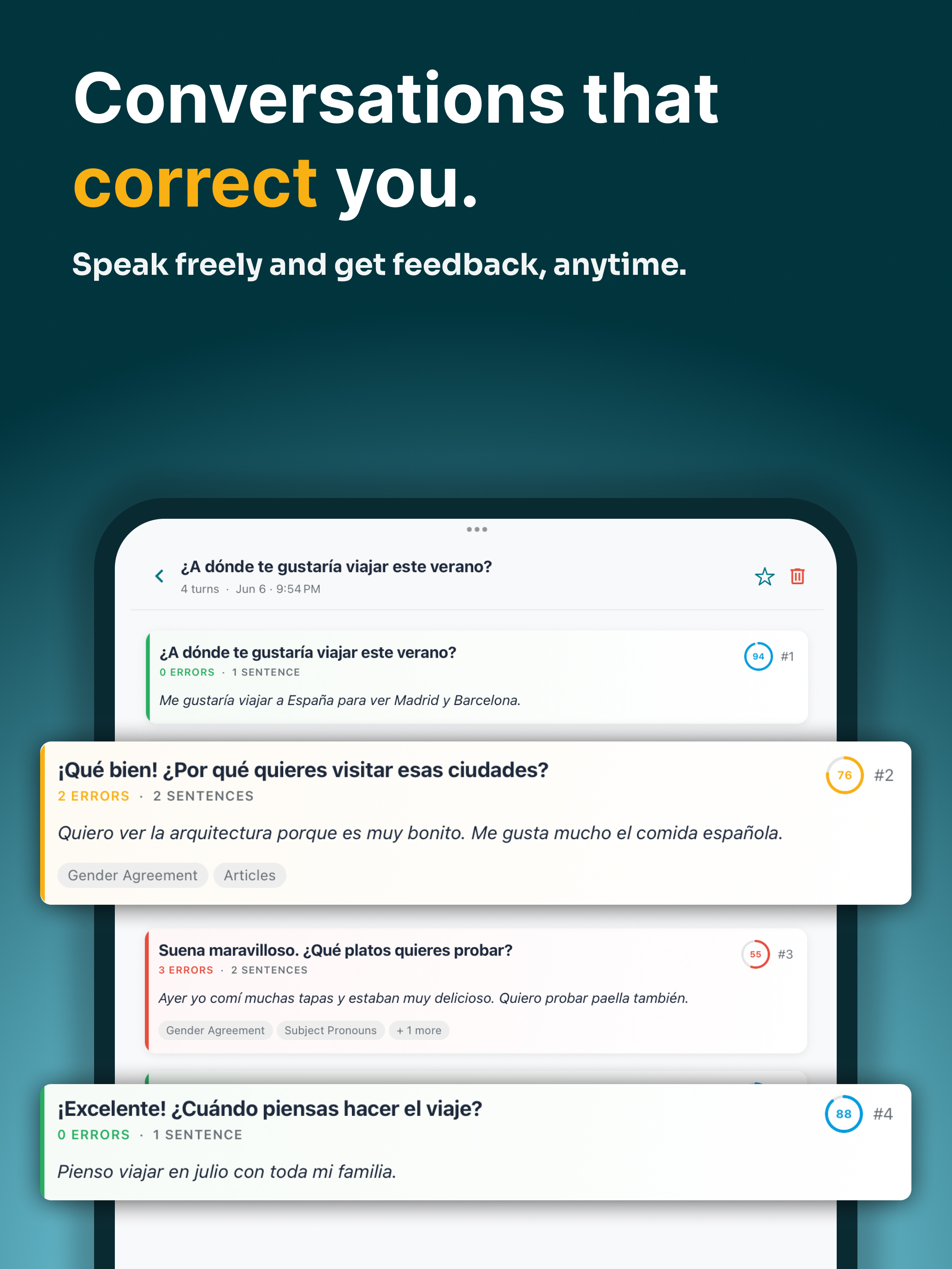 Aurelia: AI Language Tutor screenshot 9