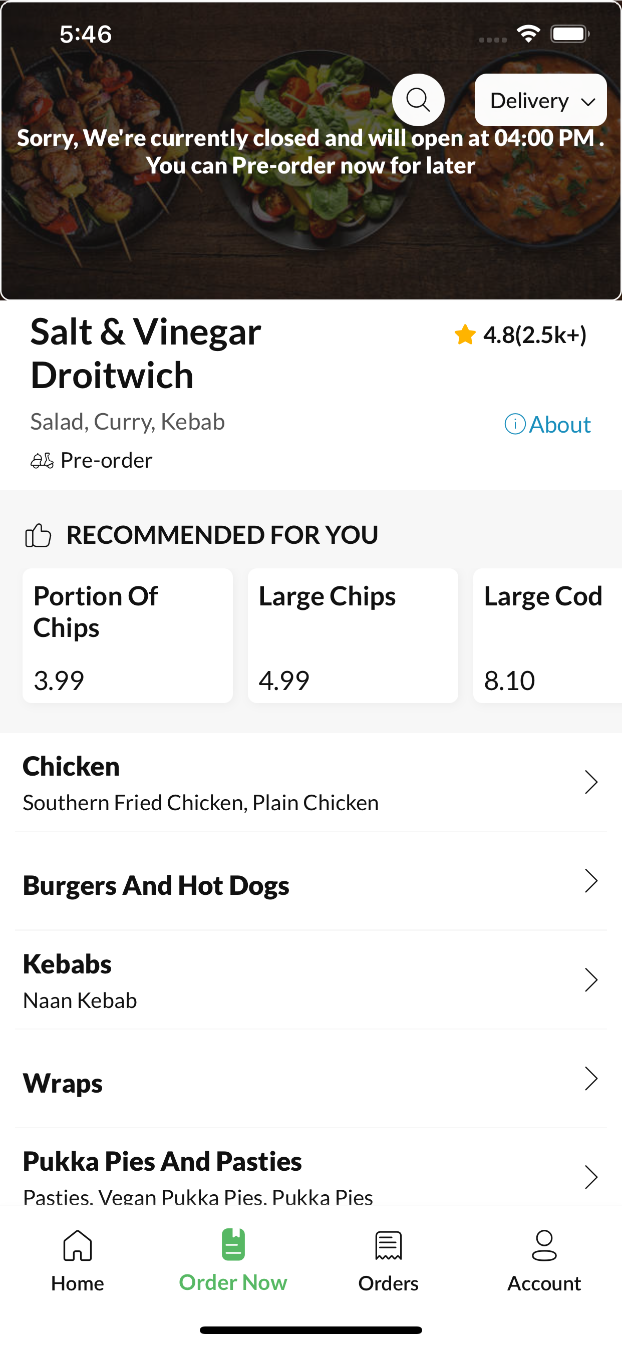 Salt & Vinegar Droitwich