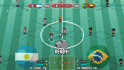 Screenshot #2 pour Pixel Cup Soccer - Mobile