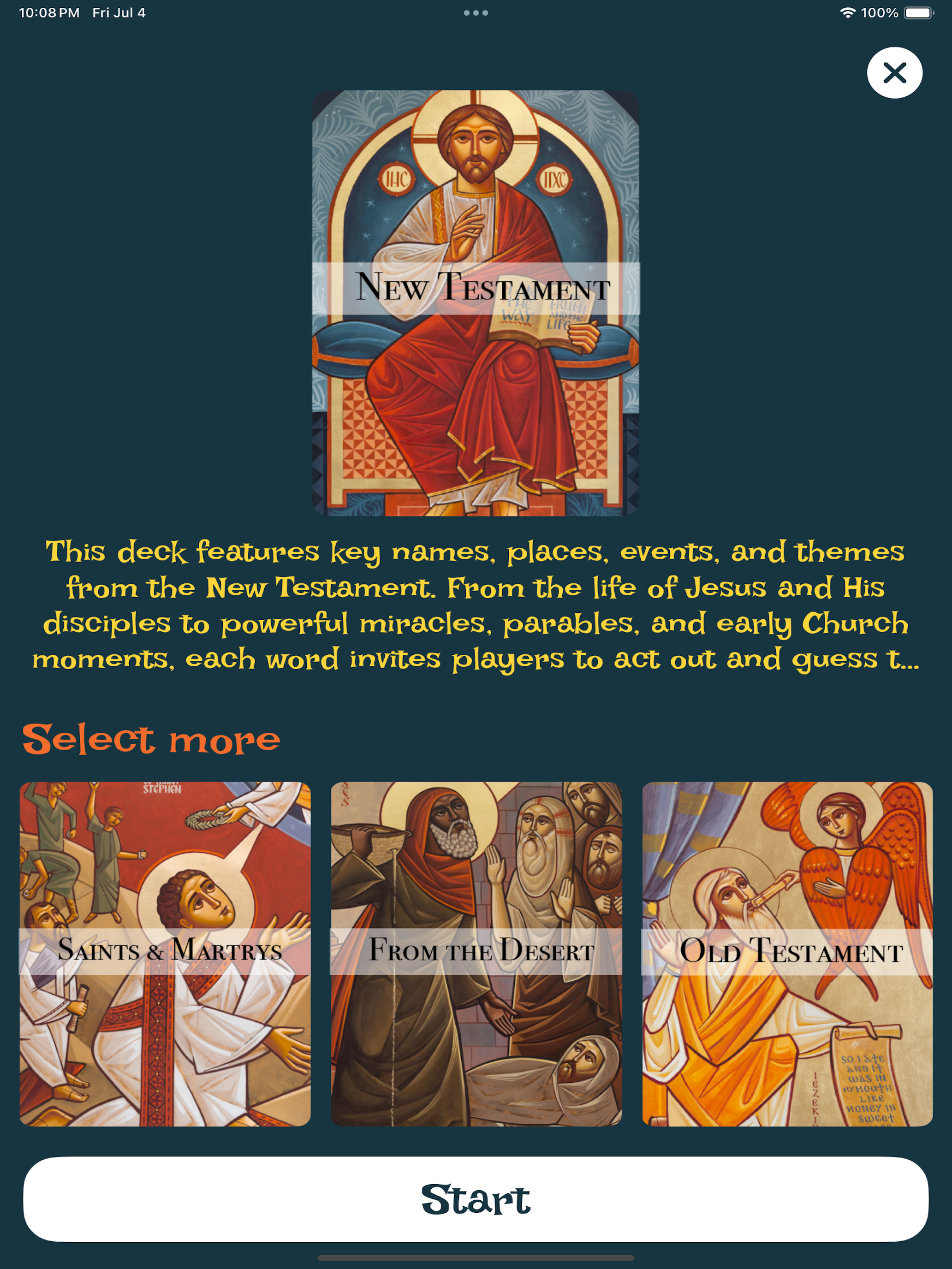 Coptic Charades!
