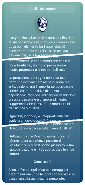 Interpretazione dei sogni: screenshot 3