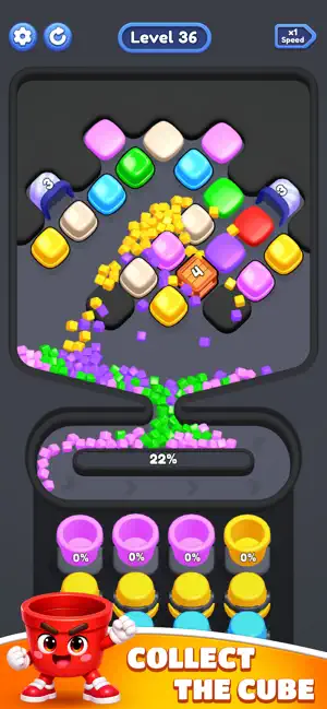 Color Cube Sort 3D screenshot 4