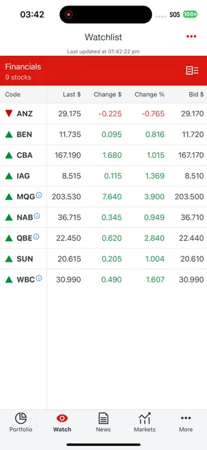 Westpac Share Trading screenshot 4