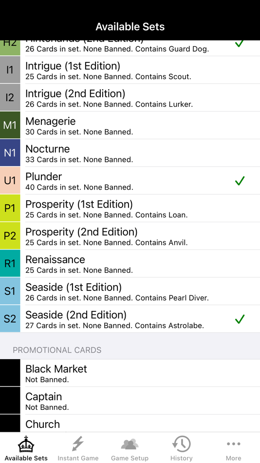 #2. Dominion Card Randomiser (iOS) 게시자: Jonathan Lord