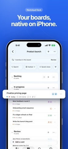 Deckloud: Nextcloud Deck Screenshot 1 of 8