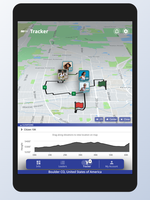 BOLDERBoulder 10K iPad screenshot 6 - Sports app