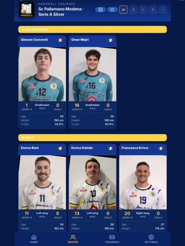 Handball Training iPad screenshot