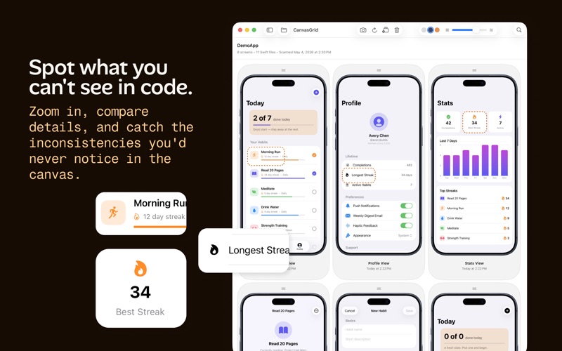 CanvasGrid screenshot 2