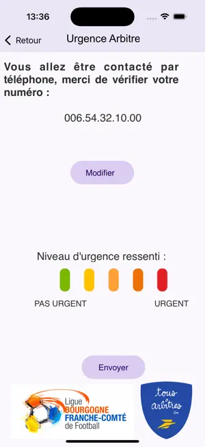 Urgence Arbitres LBFC V3 screenshot 3