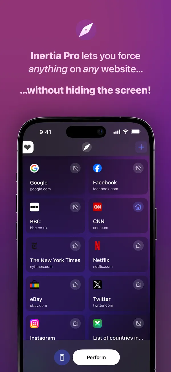 Screenshot #1 pour Inertia Pro