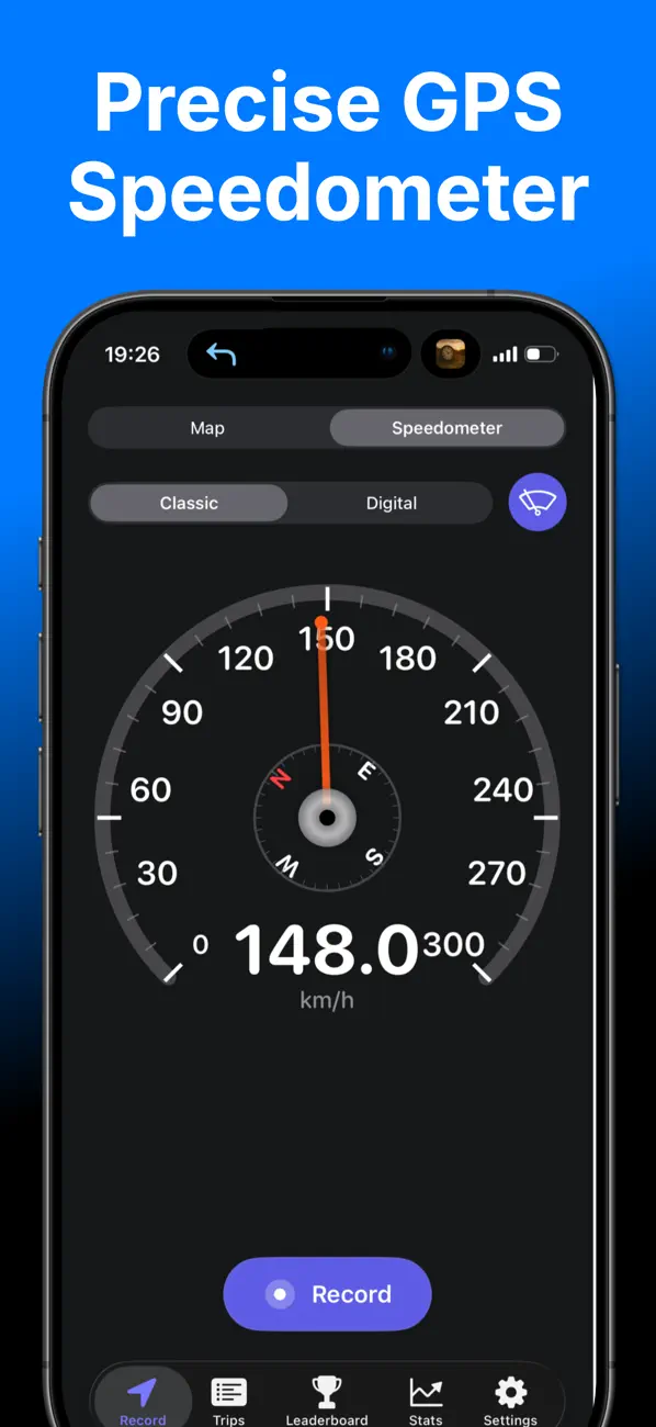 TrackSpeed - Speed Tracker Screenshot 2