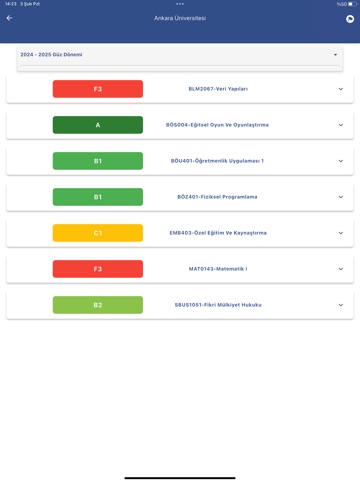 Ankara Universitesi iPad screenshot 3