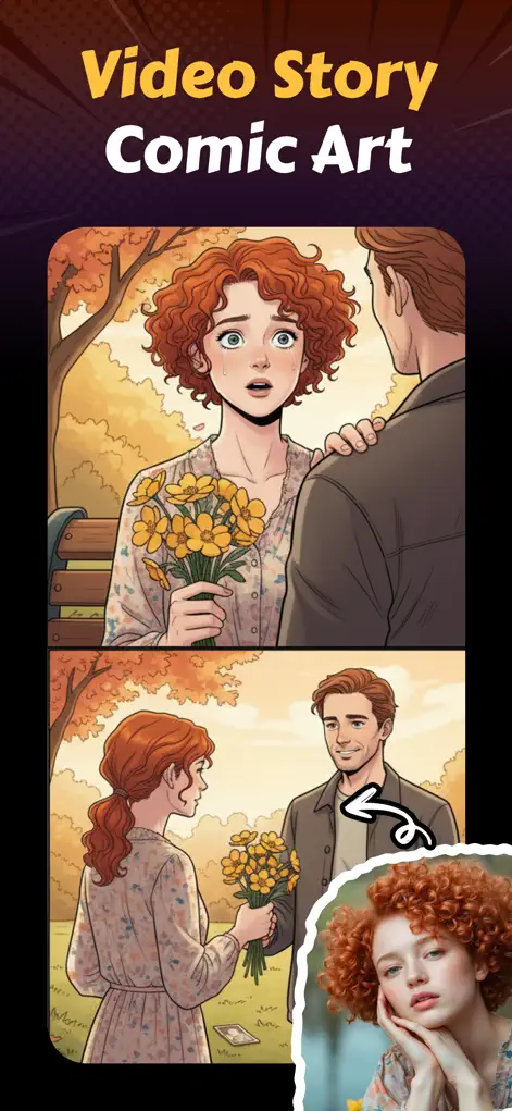 AI Comic Generator - Comic Art - Photo & Video App | MWM