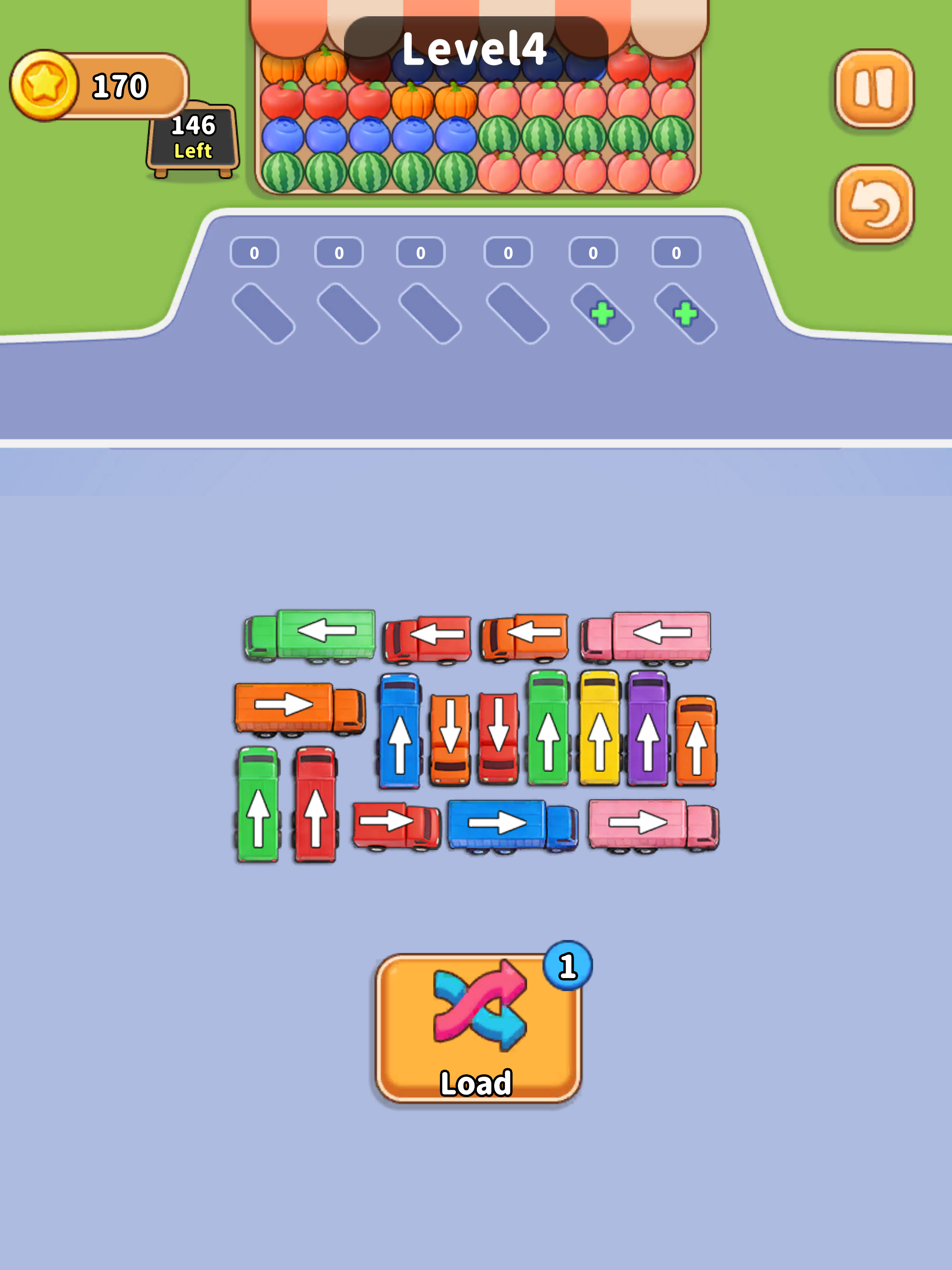 Truck Jam: Fruit Puzzle screenshot 8
