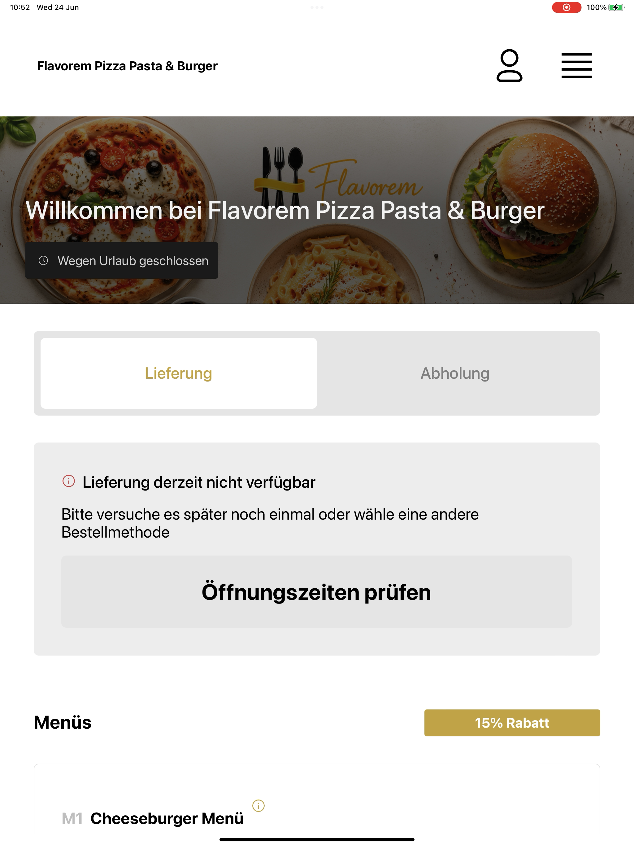 Flavorem Pizza Pasta & Burger screenshot 14