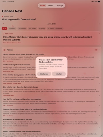 Canada Next iPad screenshot 1