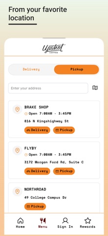 Upshot Coffee Screenshot 2 of 3