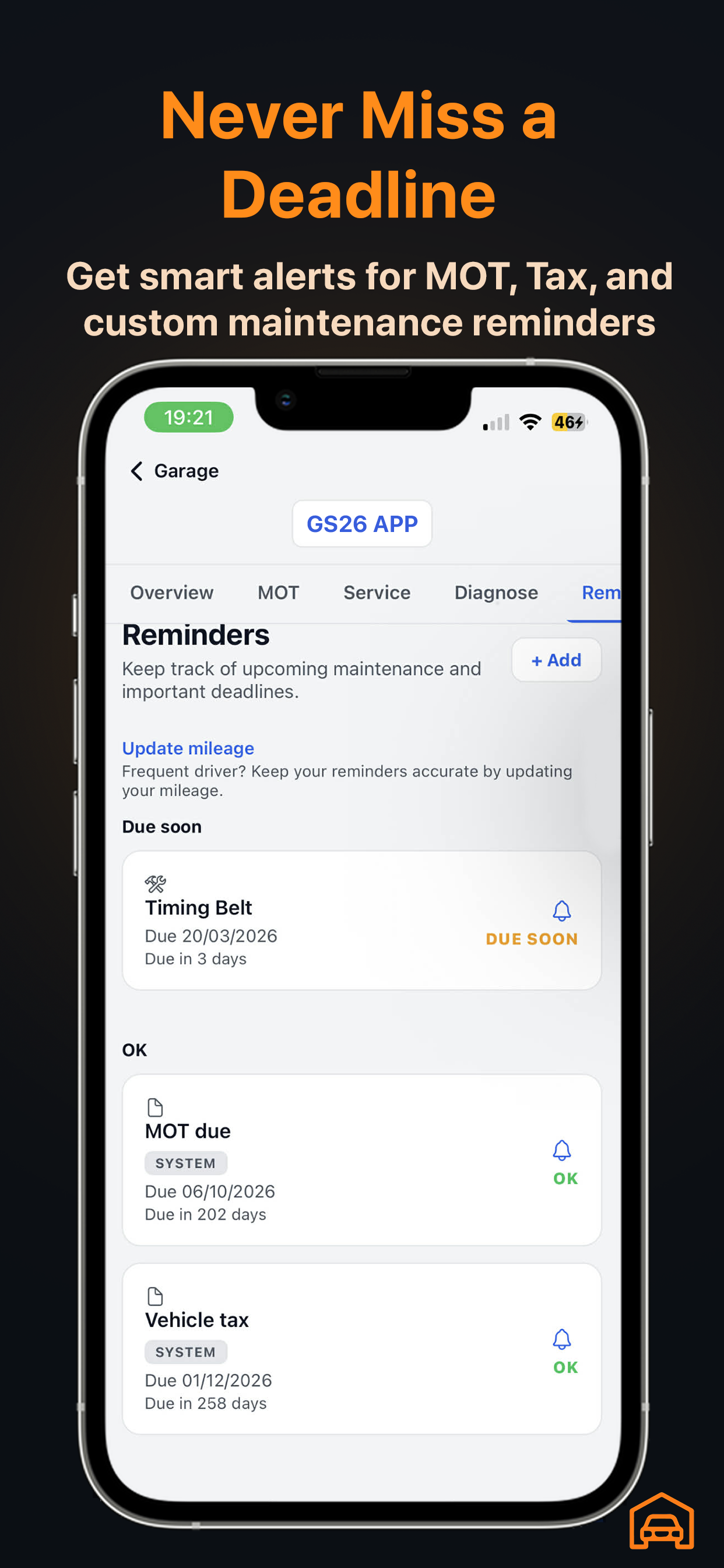 GarageSense: Car Check & MOT screenshot 6