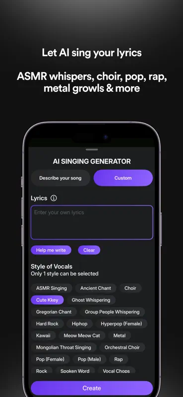 Soundverse - AI Song Generator screenshot 3 of 10