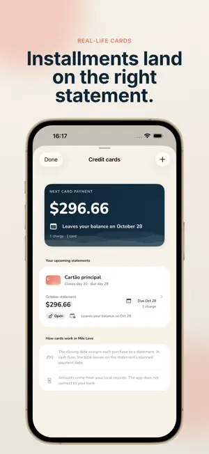 Mês Leve: Budget & Cash Flow screenshot 4