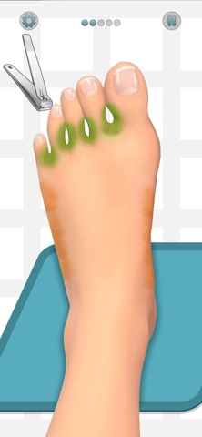 ASMR Foot Care: Doctor Games iPhone screenshot