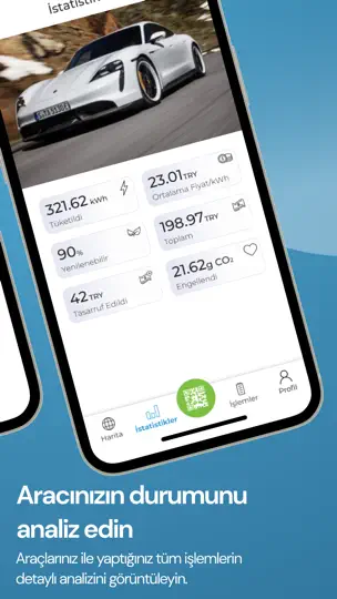 OTOJET Araç Şarj İstasyon Ağı iPhone Ekran Görüntüsü 6