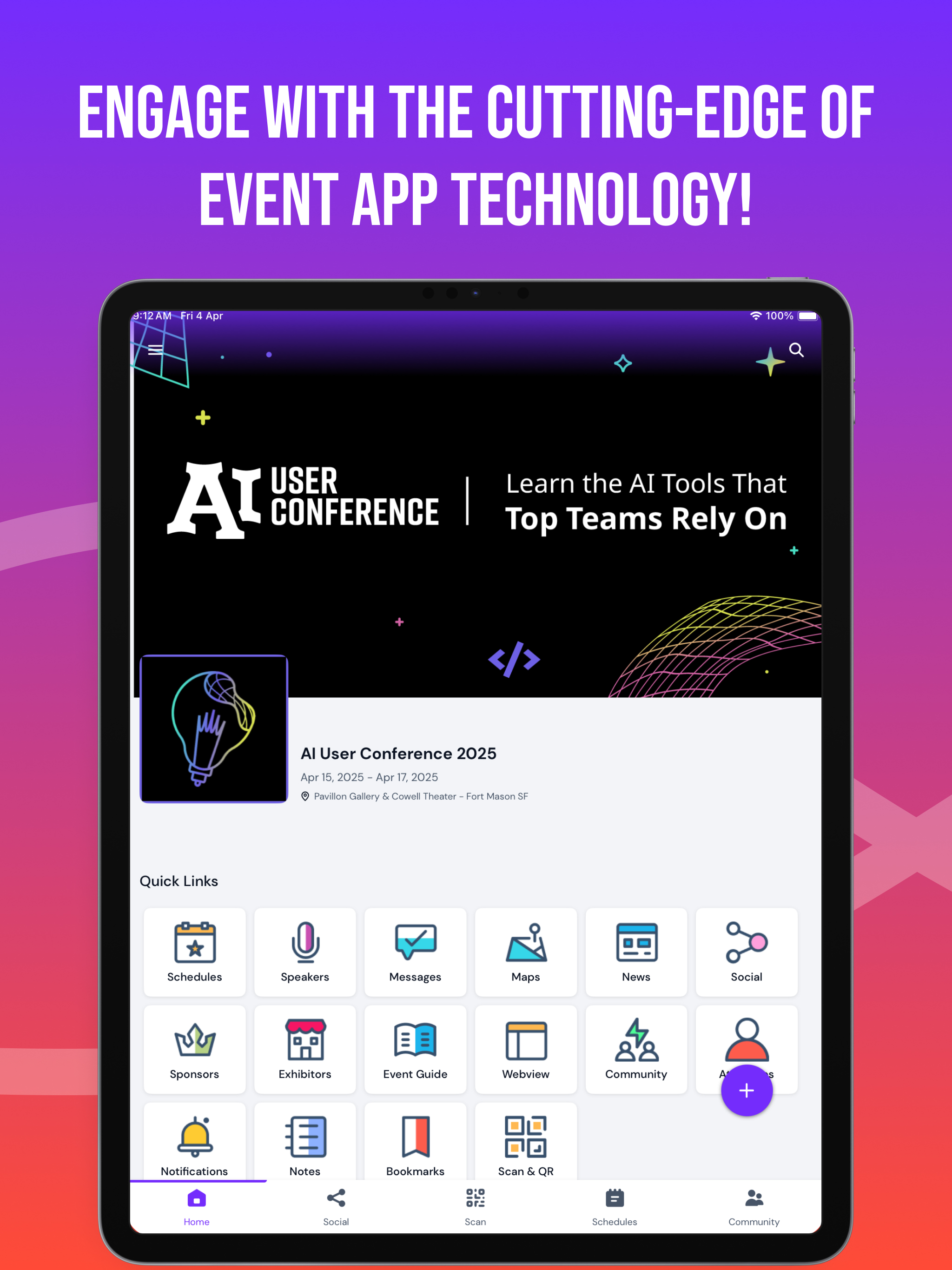 AIUG Events screenshot 4