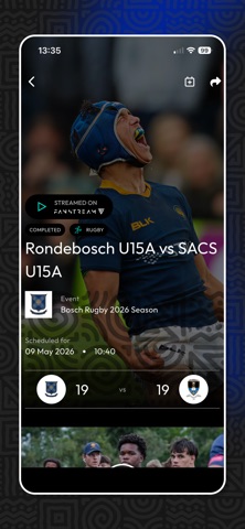 Fan Stream TV ZA iPhone screenshot 6