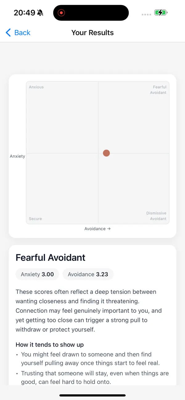 Screenshot #3 pour Attachment Insight