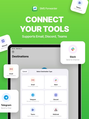 SMS Forwarder - Forward SMS iPad screenshot