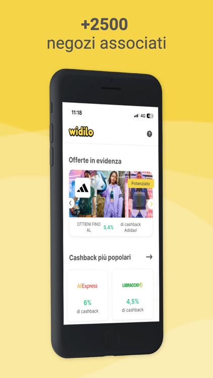 Widilo: 1° sito di Cashback screenshot-4